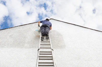 Peinture extérieure à Plumelec — façades et ravalement